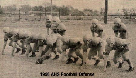 1956 AHS Football Offense 3
