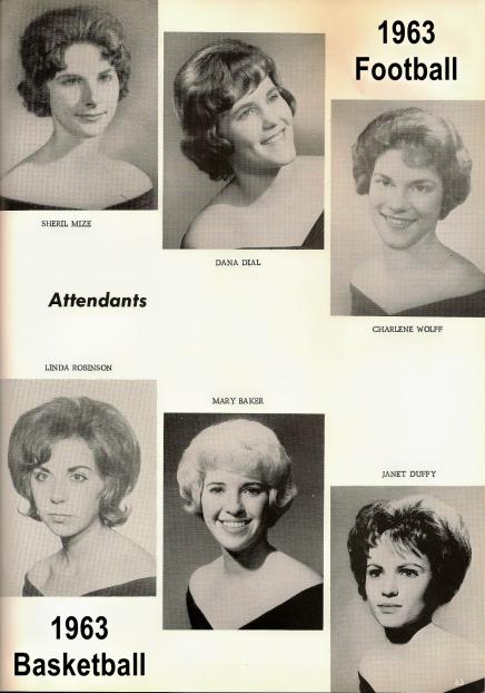 1963 AHS Queen Attendence
